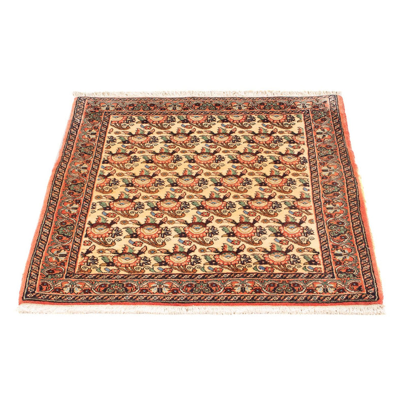 Tapis persan - Bidjar - 90 x 73 cm - crème