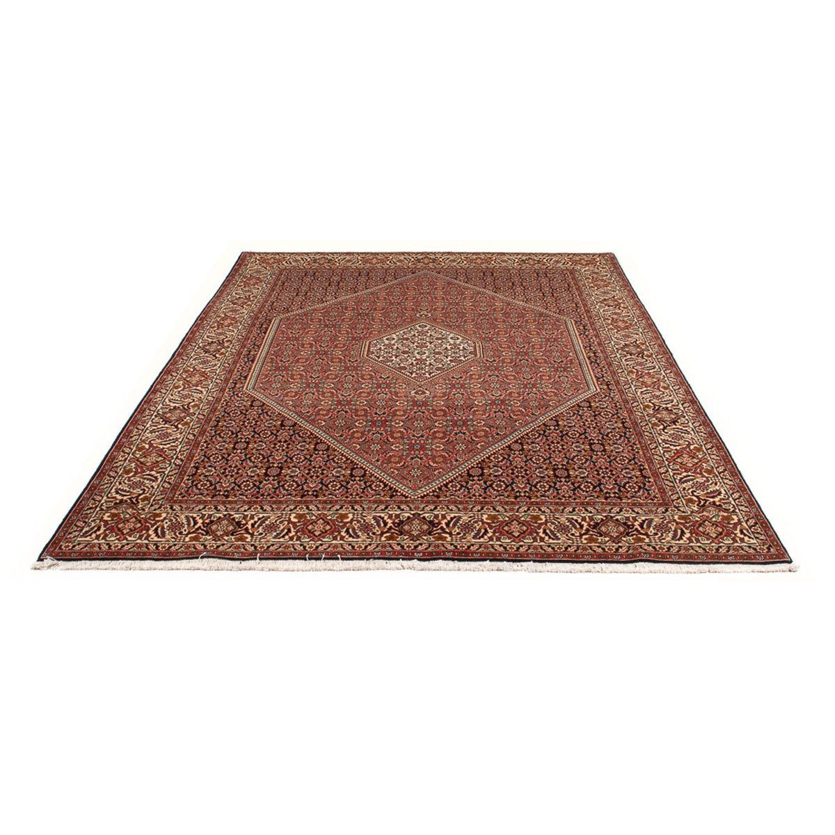 Tapis persan - Bidjar - 293 x 197 cm - rouge