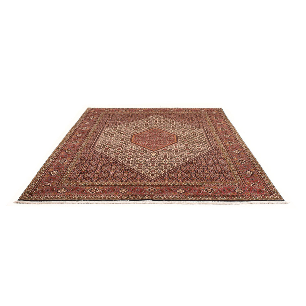 Tapis persan - Bidjar - 288 x 200 cm - rouge