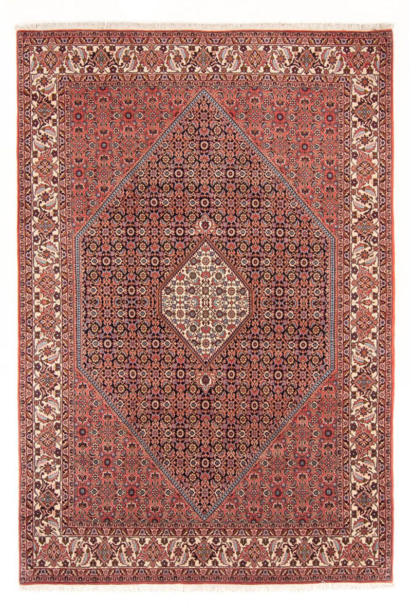 Tapis persan - Bidjar - 295 x 197 cm - bleu foncé