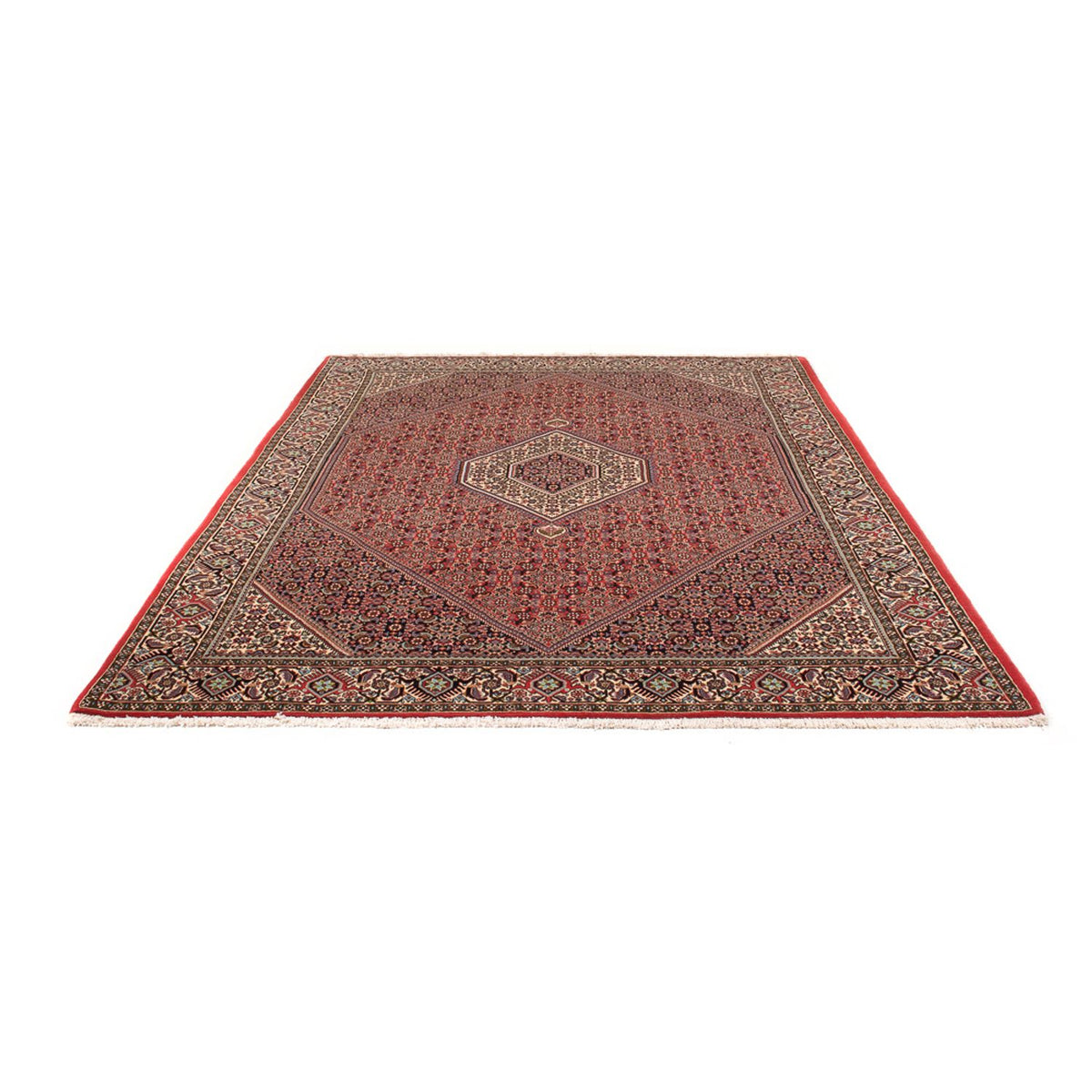 Tapis persan - Bidjar - 294 x 200 cm - rouge