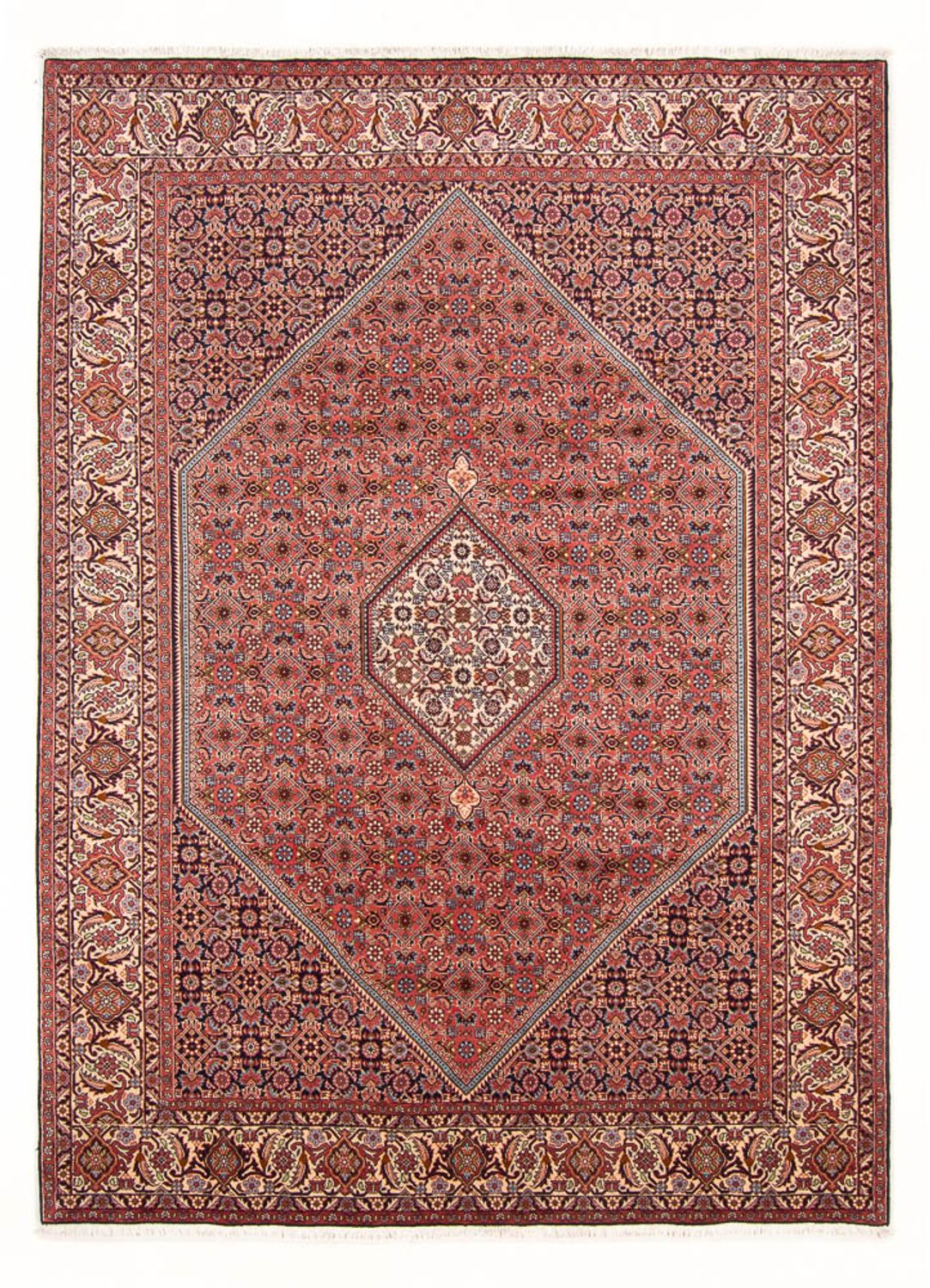 Tapis persan - Bidjar - 290 x 204 cm - rouge