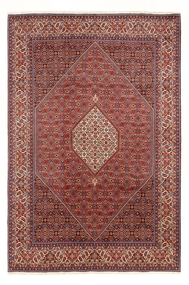 Tapis persan - Bidjar - 303 x 200 cm - rouge