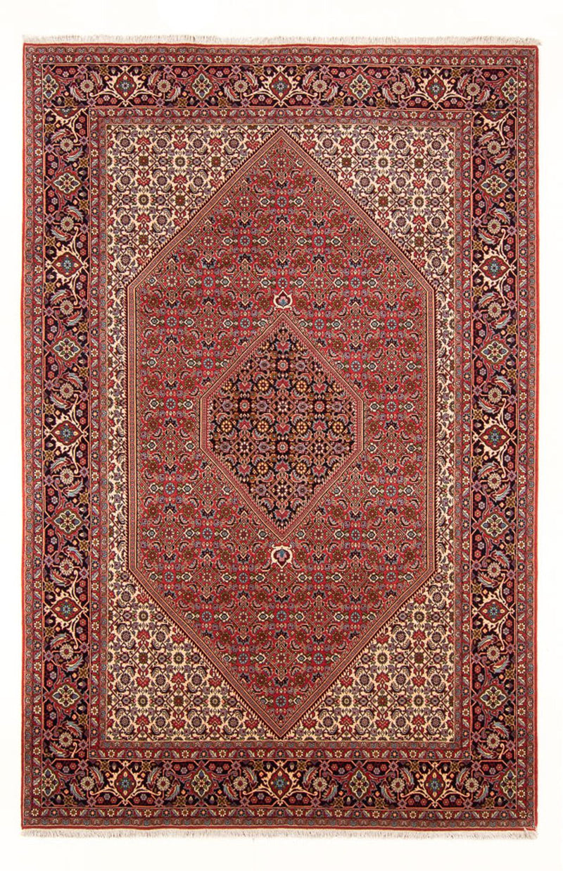 Tapis persan - Bidjar - 307 x 200 cm - rouge