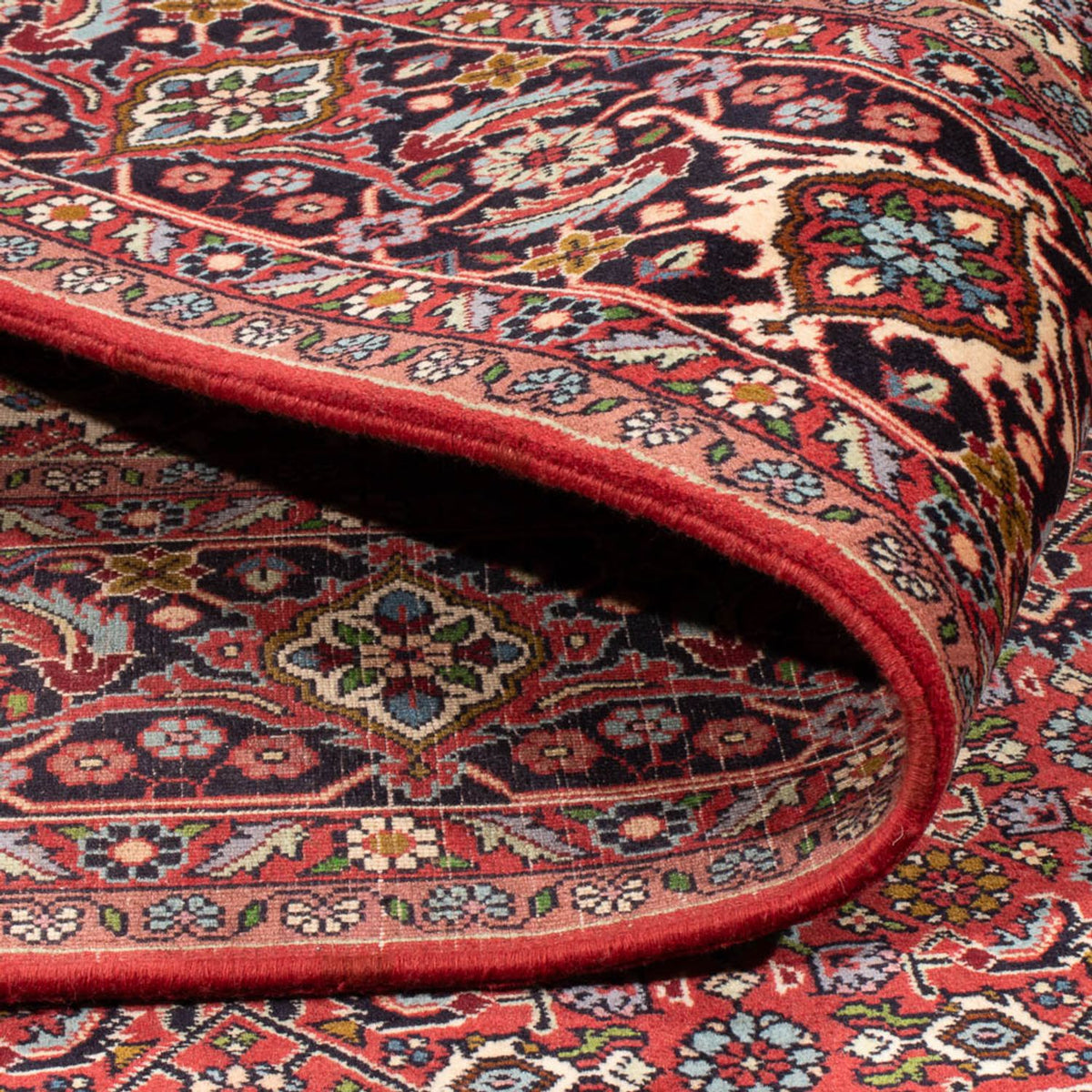 Tapis persan - Bidjar - 307 x 200 cm - rouge