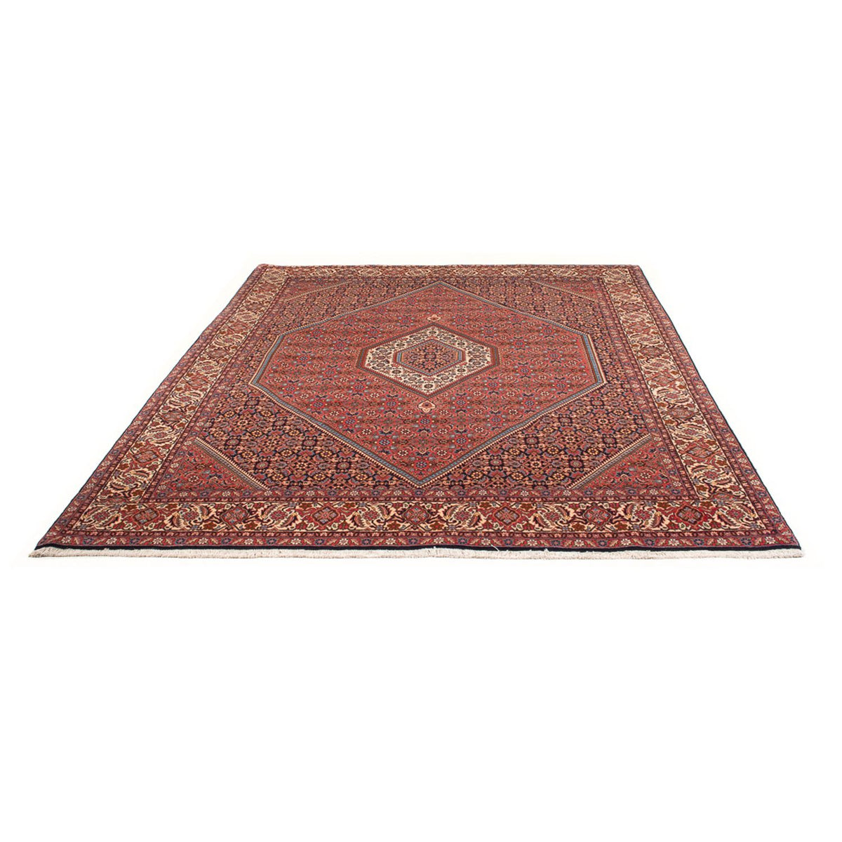 Tapis persan - Bidjar - 290 x 204 cm - rouge