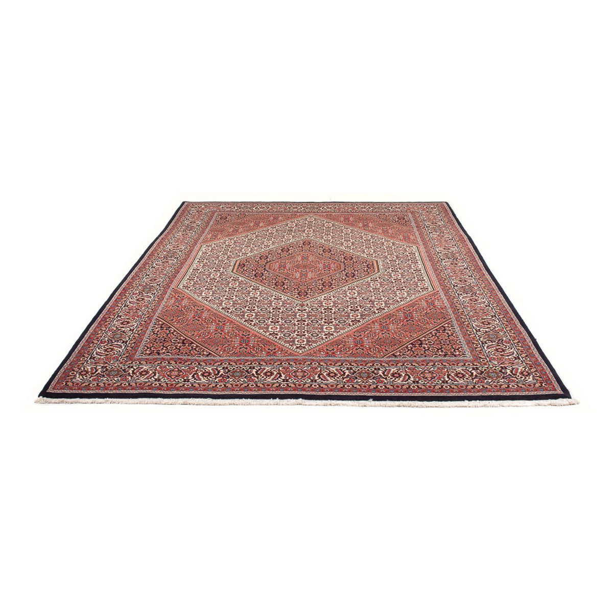 Tapis persan - Bidjar - 294 x 202 cm - rouge