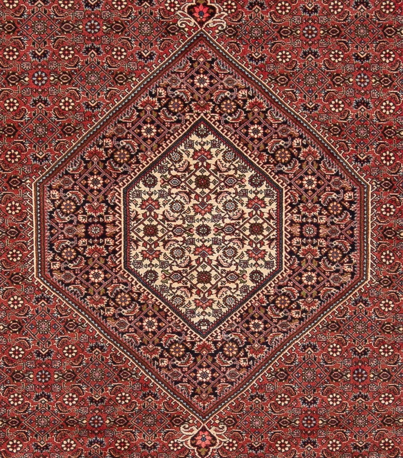 Tapis persan - Bidjar - 348 x 250 cm - rouge foncé