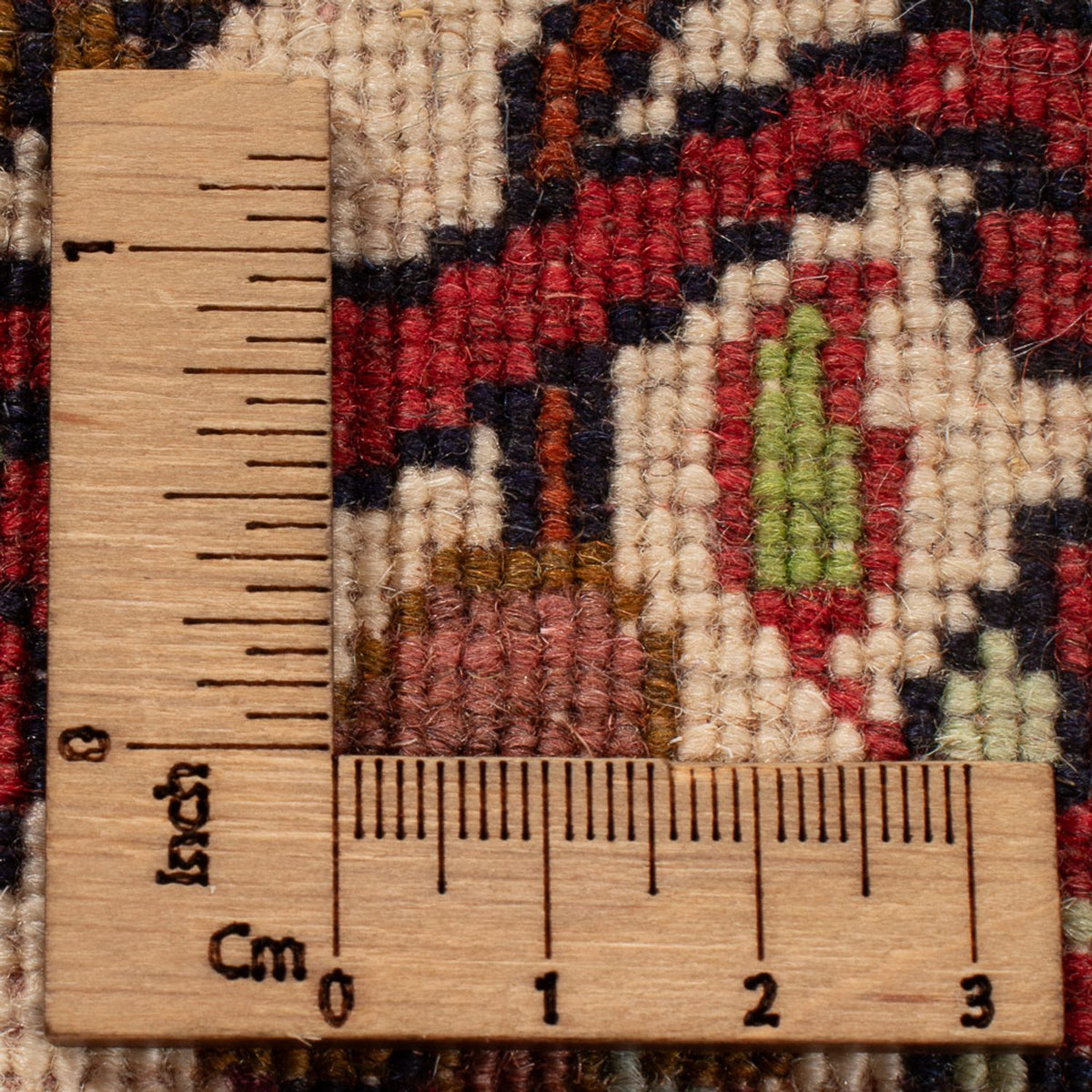 Tapis persan - Bidjar - 343 x 250 cm - rouge foncé