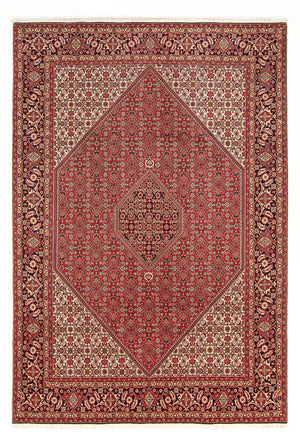 Tapis persan - Bidjar - 298 x 203 cm - rouge