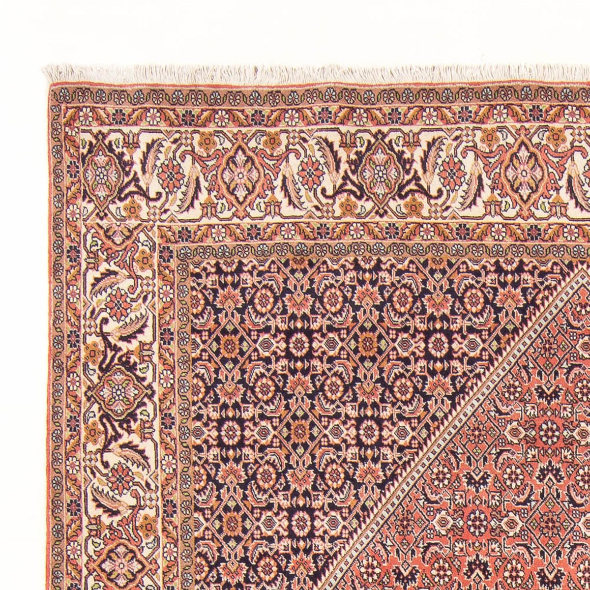 Tapis persan - Bidjar - 286 x 194 cm - rouge