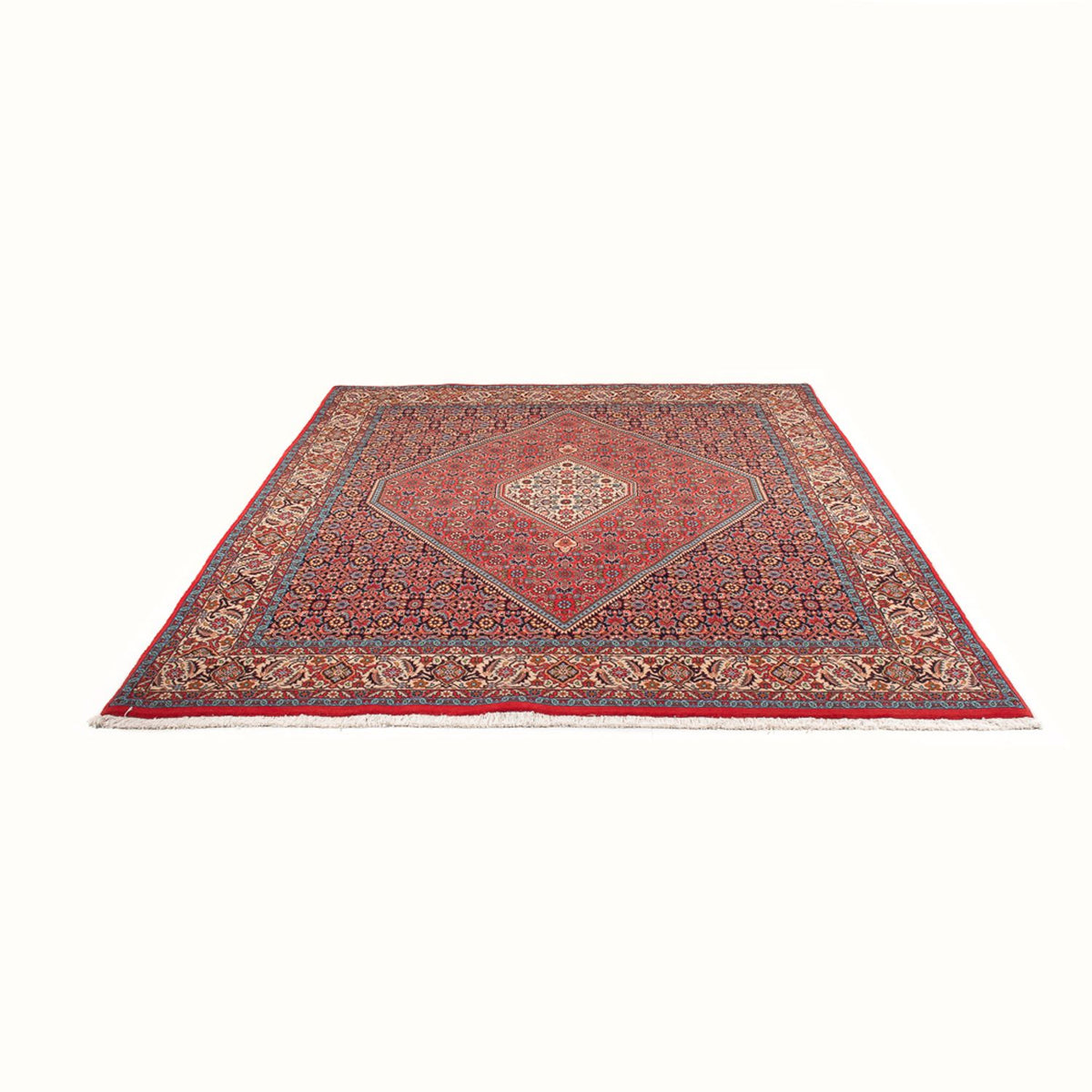 Tapis persan - Bidjar - 267 x 200 cm - rouge