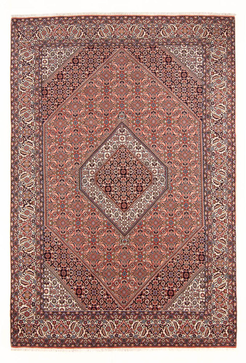 Tapis persan - Bidjar - 291 x 202 cm - rouge