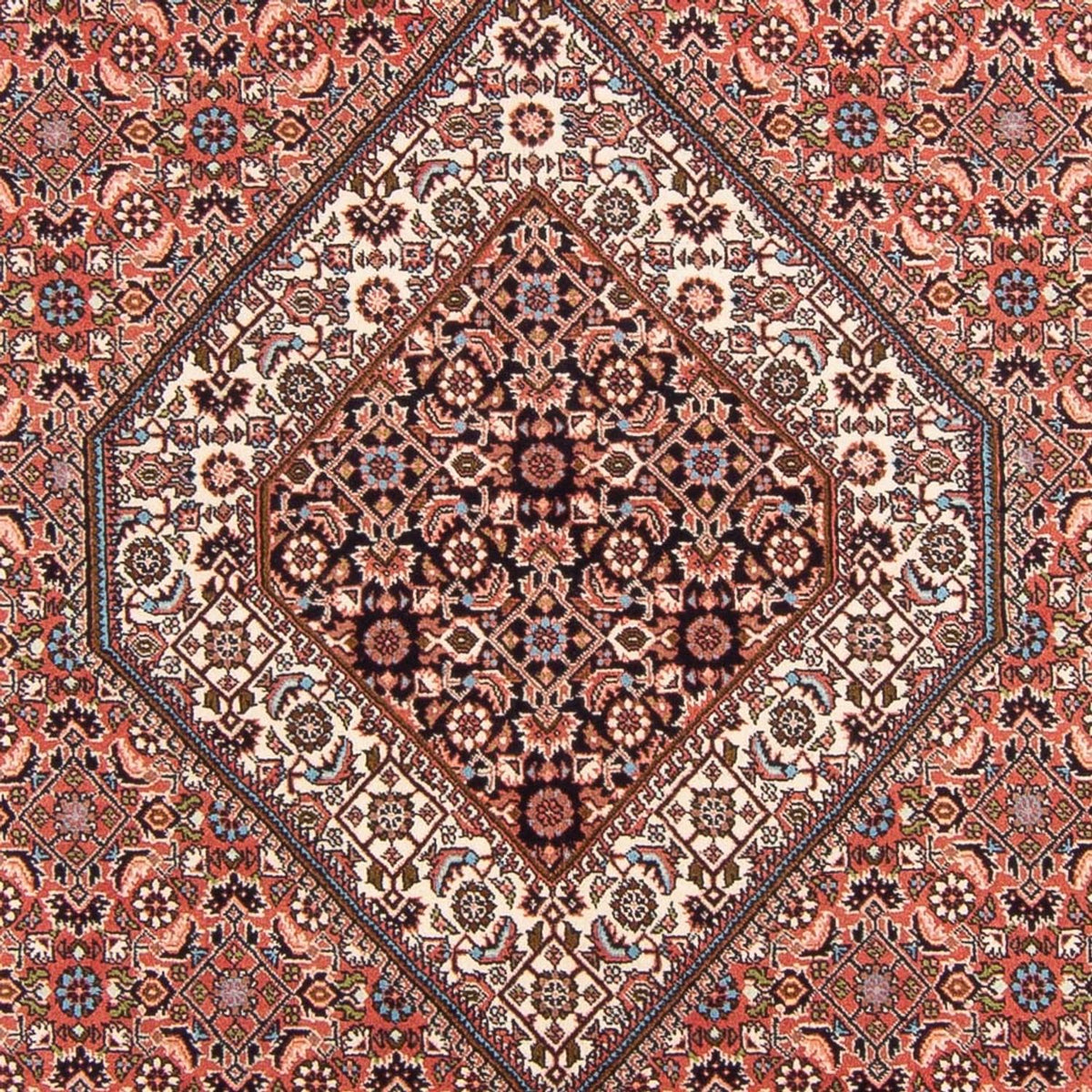 Tapis persan - Bidjar - 291 x 202 cm - rouge