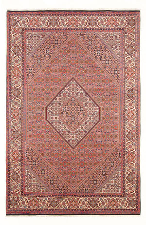 Tapis persan - Bidjar - 297 x 198 cm - rouge