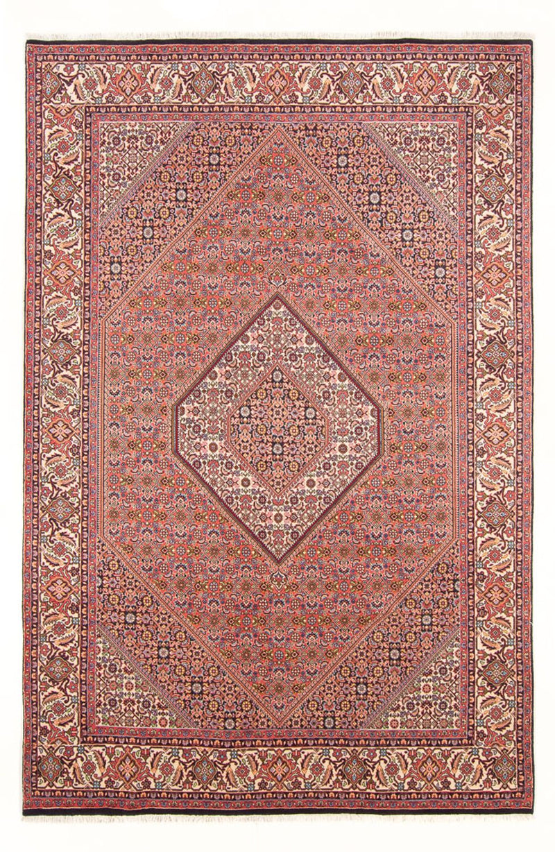 Tapis persan - Bidjar - 297 x 198 cm - rouge