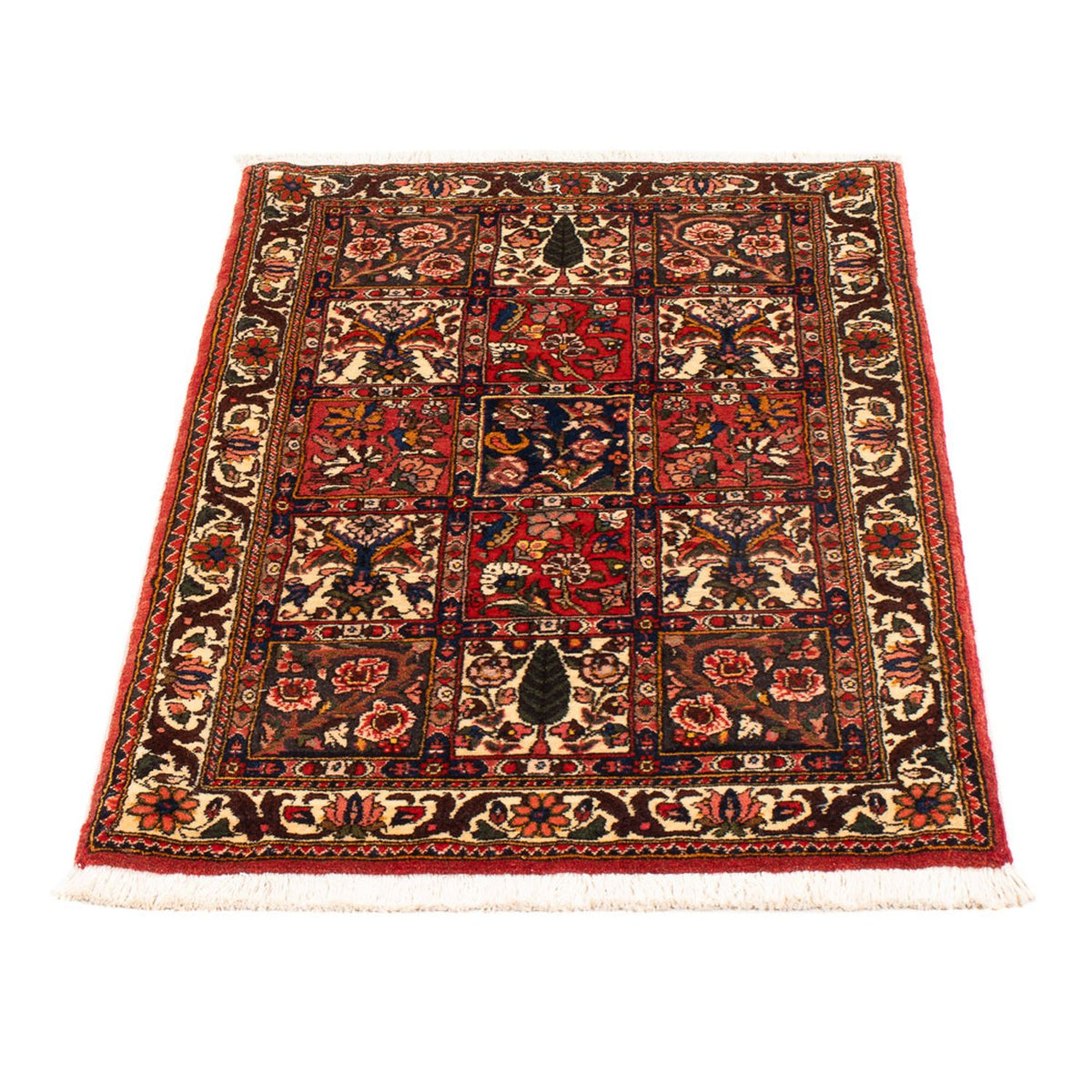 Tapis persan - Nomadic - 100 x 62 cm - multicolore