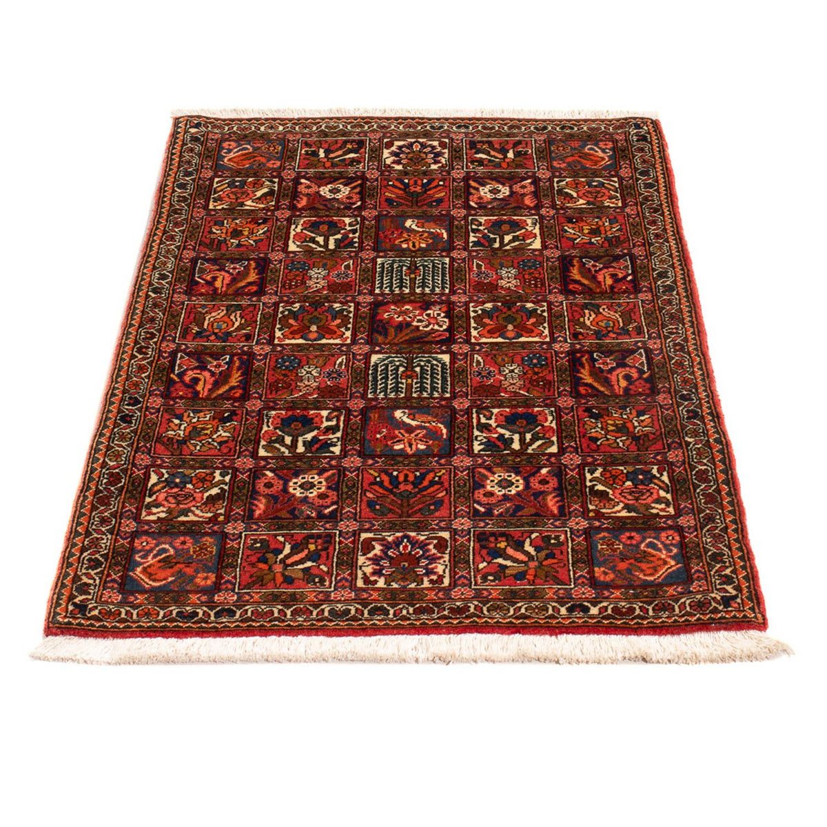 Tapis persan - Nomadic - 100 x 64 cm - multicolore