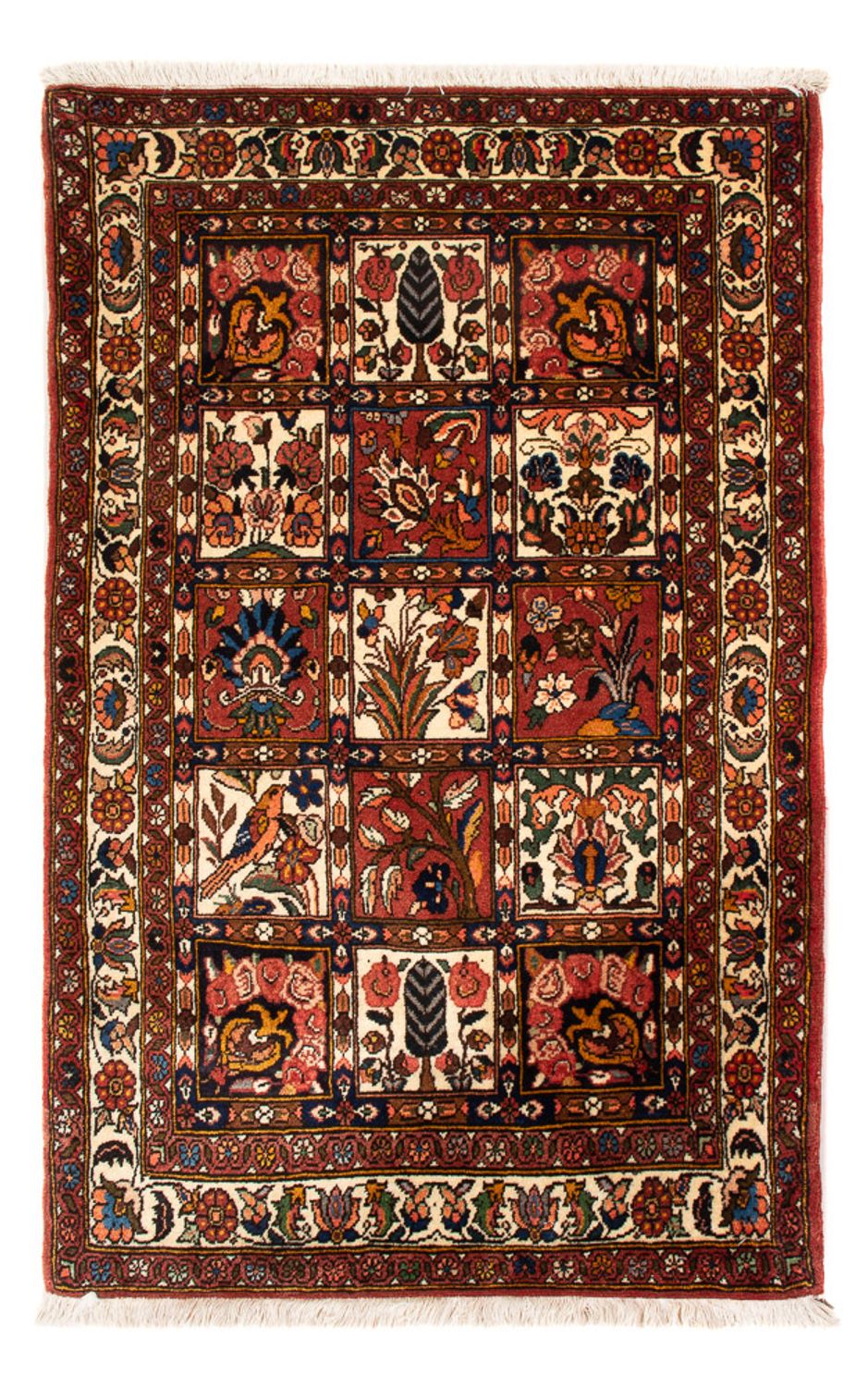 Tapis persan - Nomadic - 102 x 64 cm - multicolore