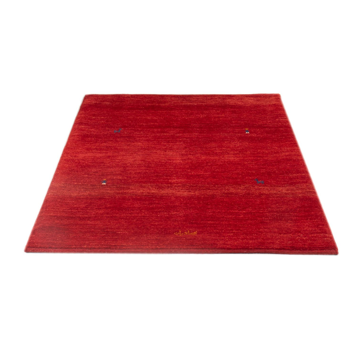 Tapis Gabbeh - Persan - 150 x 105 cm - rouge