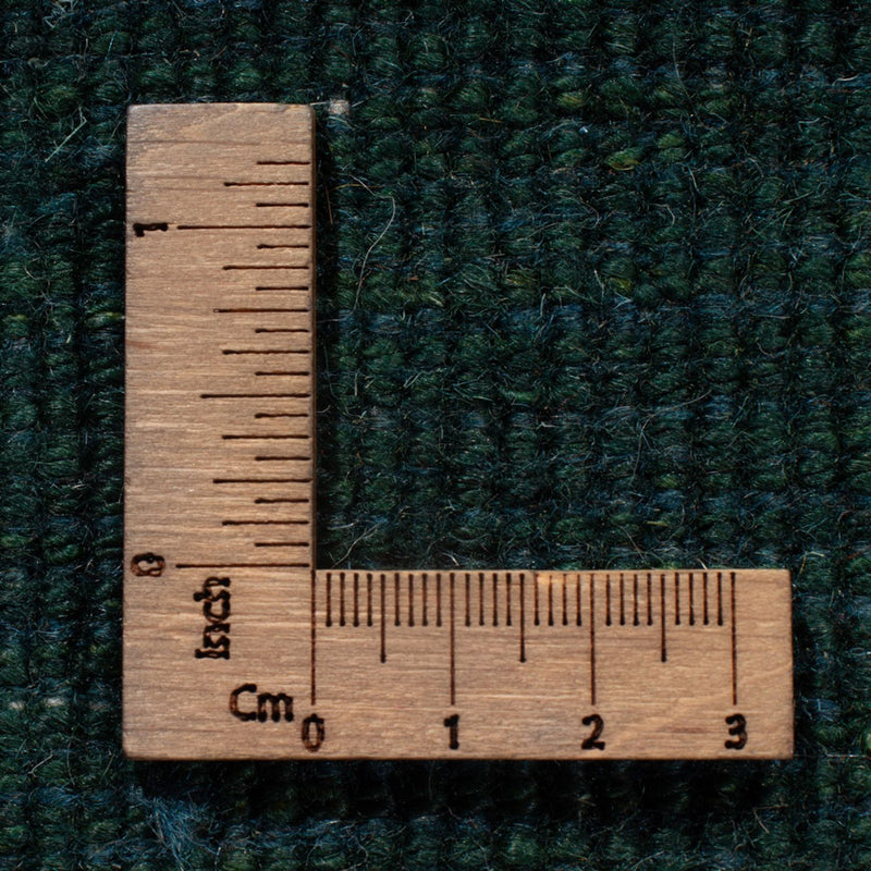 Tapis Gabbeh - Persan - 157 x 109 cm - vert foncé