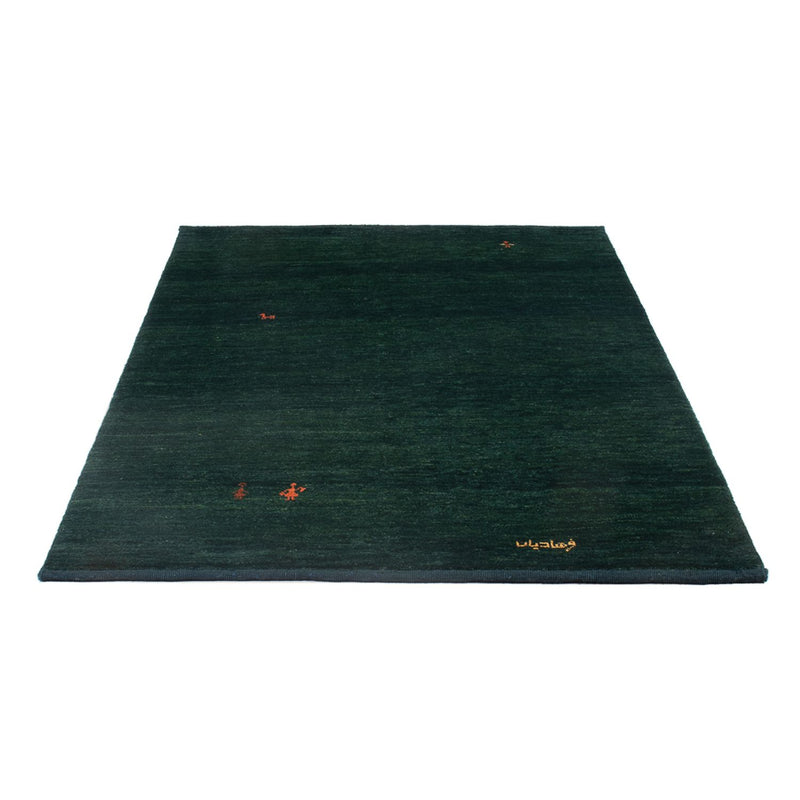 Tapis Gabbeh - Persan - 178 x 115 cm - vert foncé
