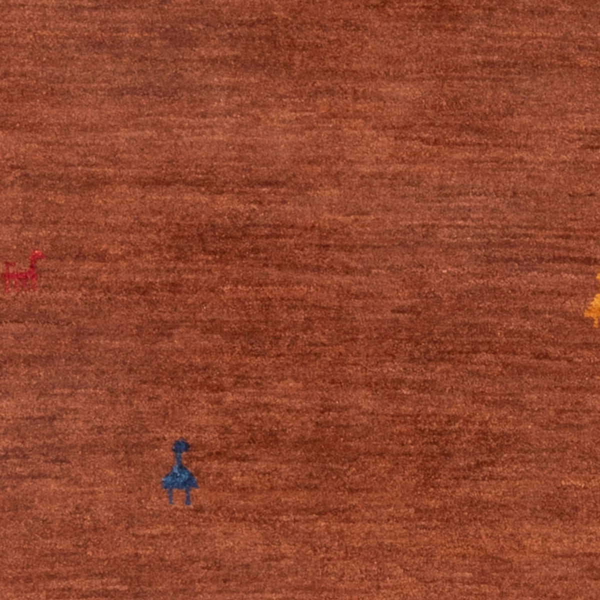 Tapis Gabbeh - Persan - 144 x 105 cm - multicolore