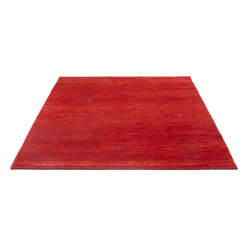 Tapis Gabbeh - Persan - 184 x 139 cm - rouge