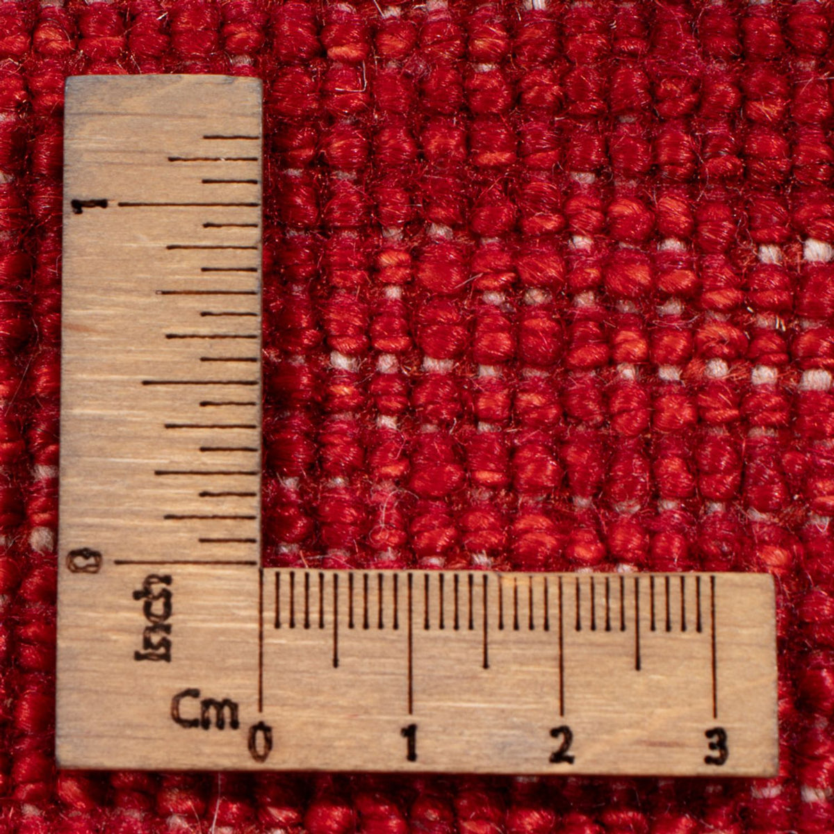 Tapis Gabbeh - Persan - 184 x 139 cm - rouge