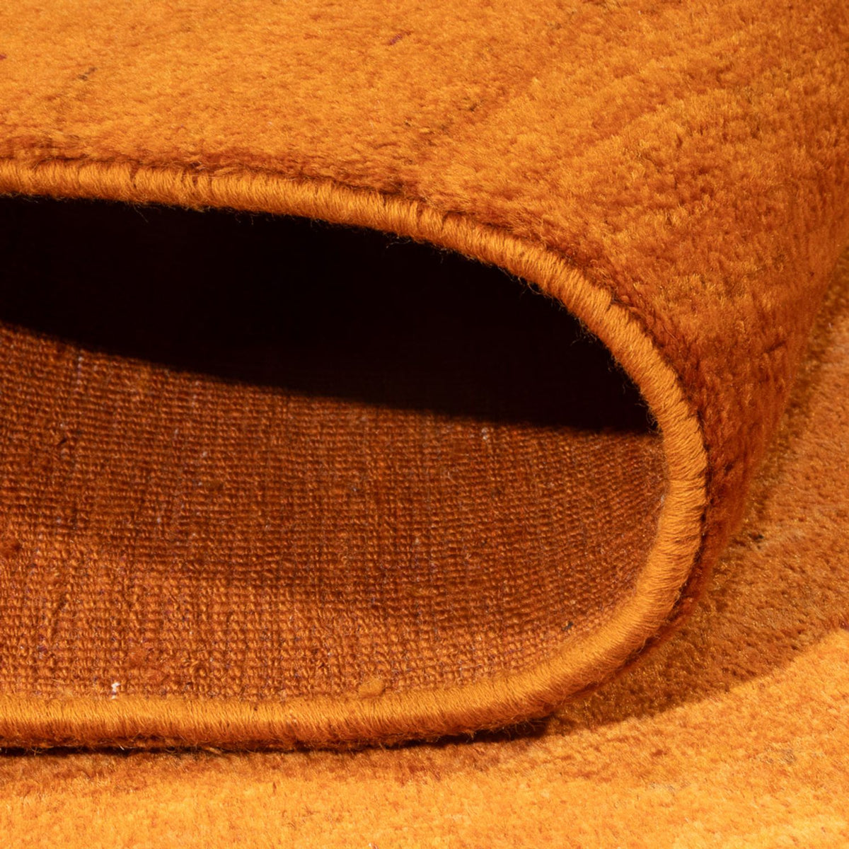 Tapis Gabbeh - Persan - 172 x 138 cm - orange