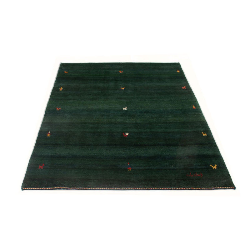 Tapis Gabbeh - Persan - 183 x 113 cm - vert