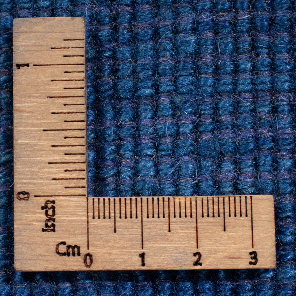 Tapis Gabbeh - Persan - 184 x 122 cm - bleu de mer