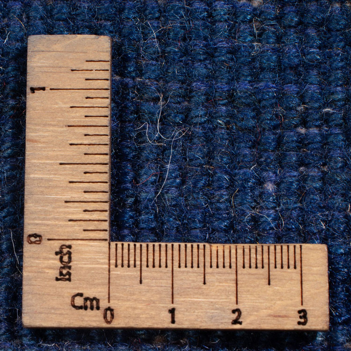 Tapis Gabbeh - Persan - 172 x 117 cm - bleu foncé