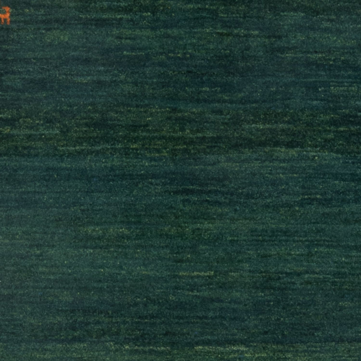 Tapis Gabbeh - Persan - 146 x 98 cm - vert foncé