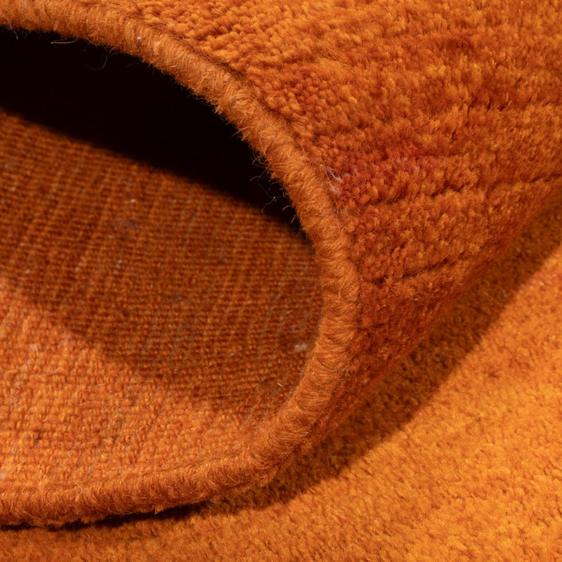 Tapis Gabbeh - Persan - 147 x 104 cm - orange