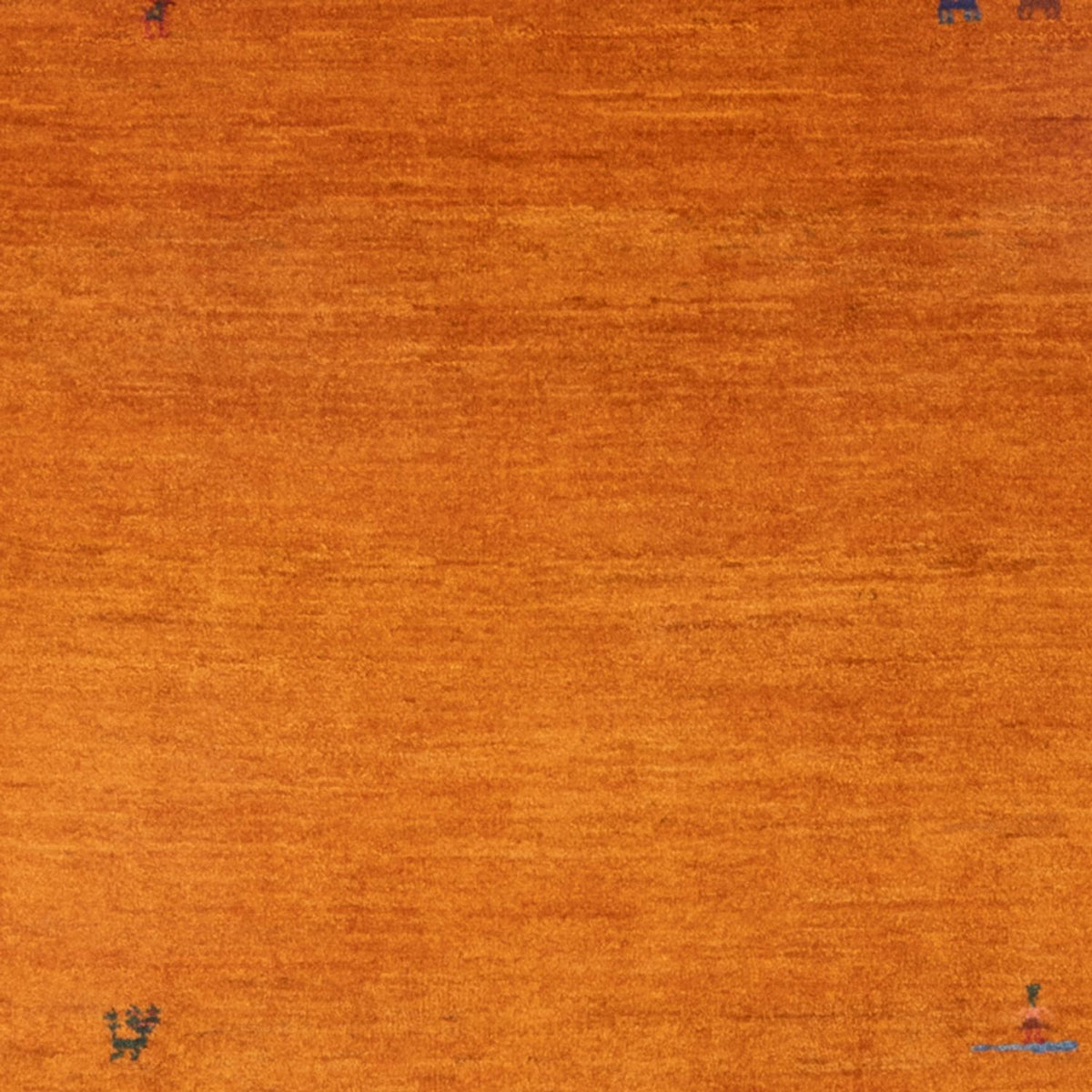 Tapis Gabbeh - Persan - 160 x 107 cm - terracotta