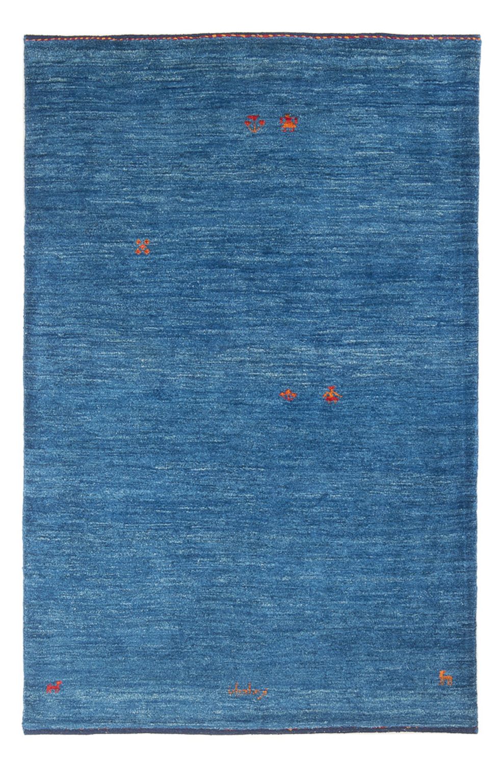 Tapis Gabbeh - Persan - 174 x 118 cm - bleu