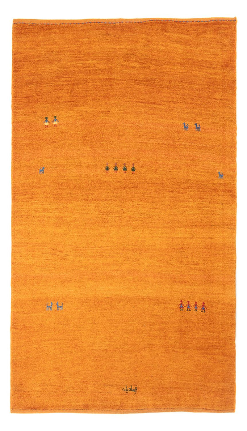 Tapis Gabbeh - Persan - 179 x 116 cm - orange