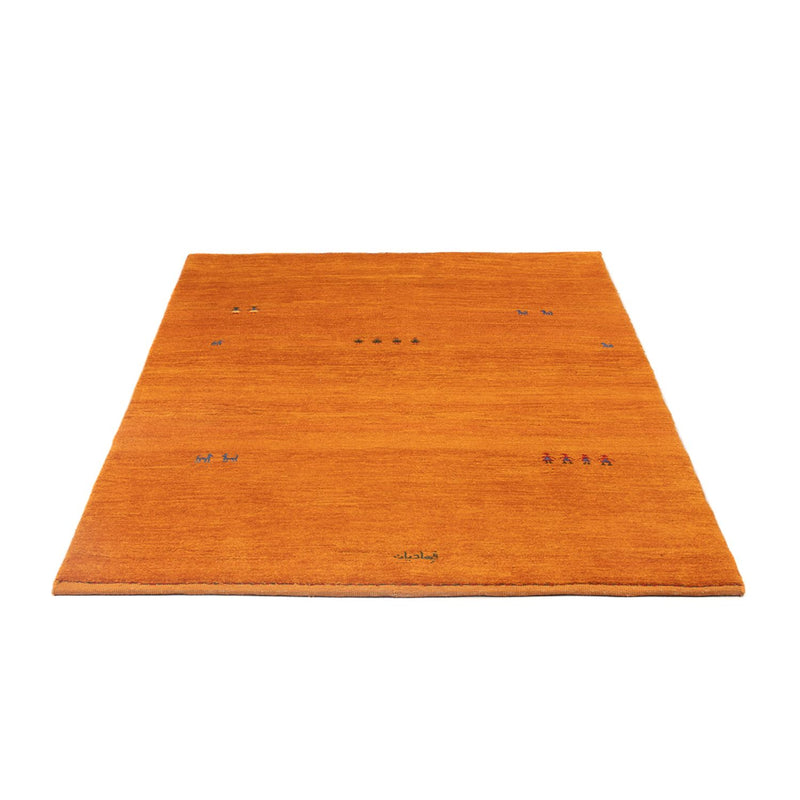 Tapis Gabbeh - Persan - 179 x 116 cm - orange