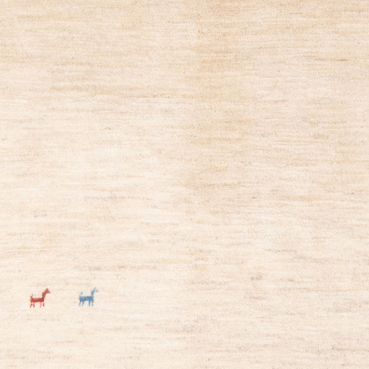 Tapis Gabbeh - Persan - 158 x 108 cm - beige clair