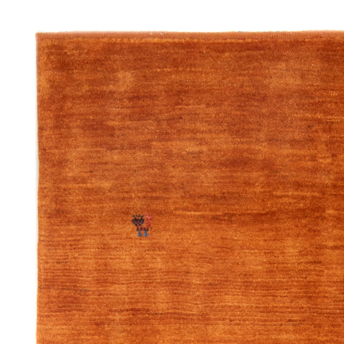 Tapis Gabbeh - Persan - 155 x 112 cm - terracotta