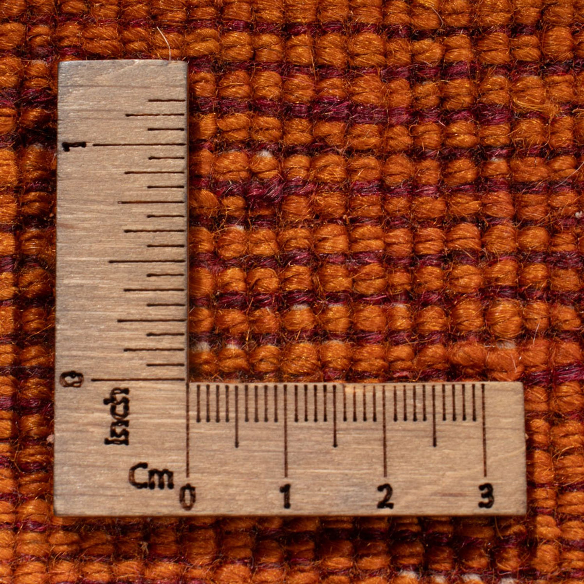 Tapis Gabbeh - Persan - 155 x 112 cm - terracotta