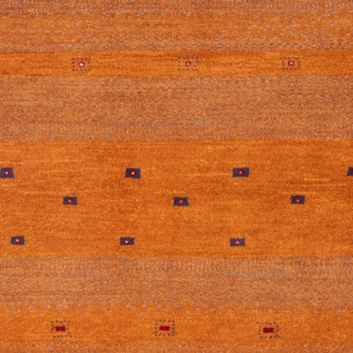 Tapis Gabbeh - Persan - 145 x 100 cm - terracotta