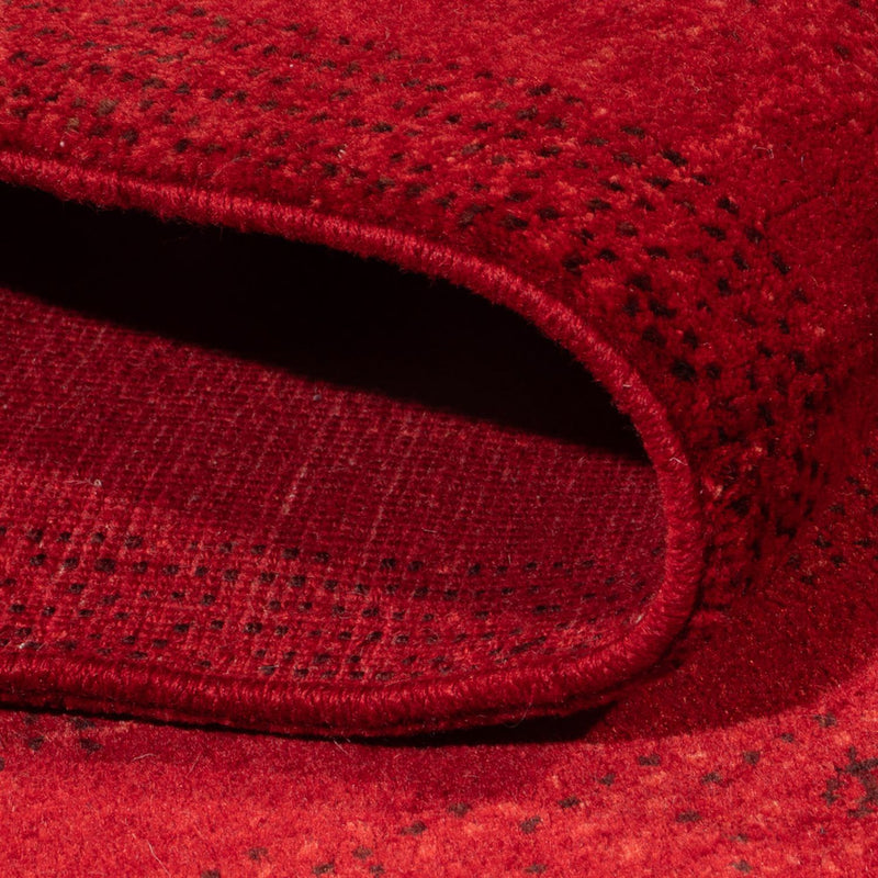 Tapis Gabbeh - Persan - 177 x 128 cm - rouge foncé