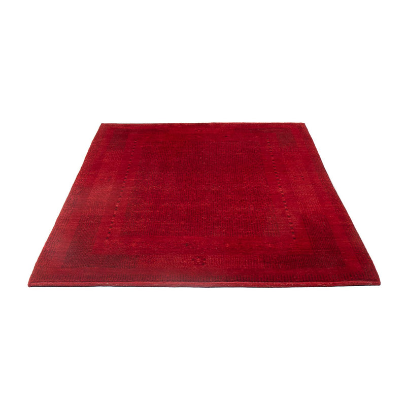 Tapis Gabbeh - Persan - 177 x 128 cm - rouge foncé