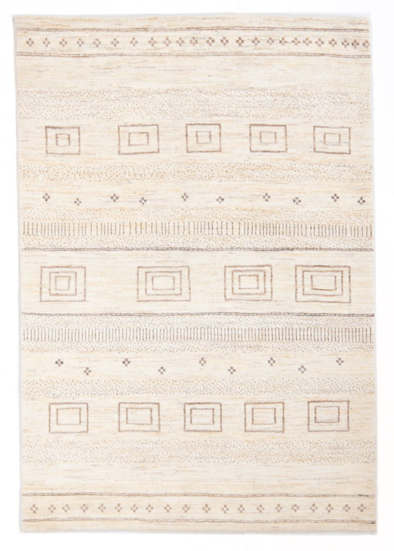 Tapis Gabbeh - Persan - 175 x 120 cm - beige clair