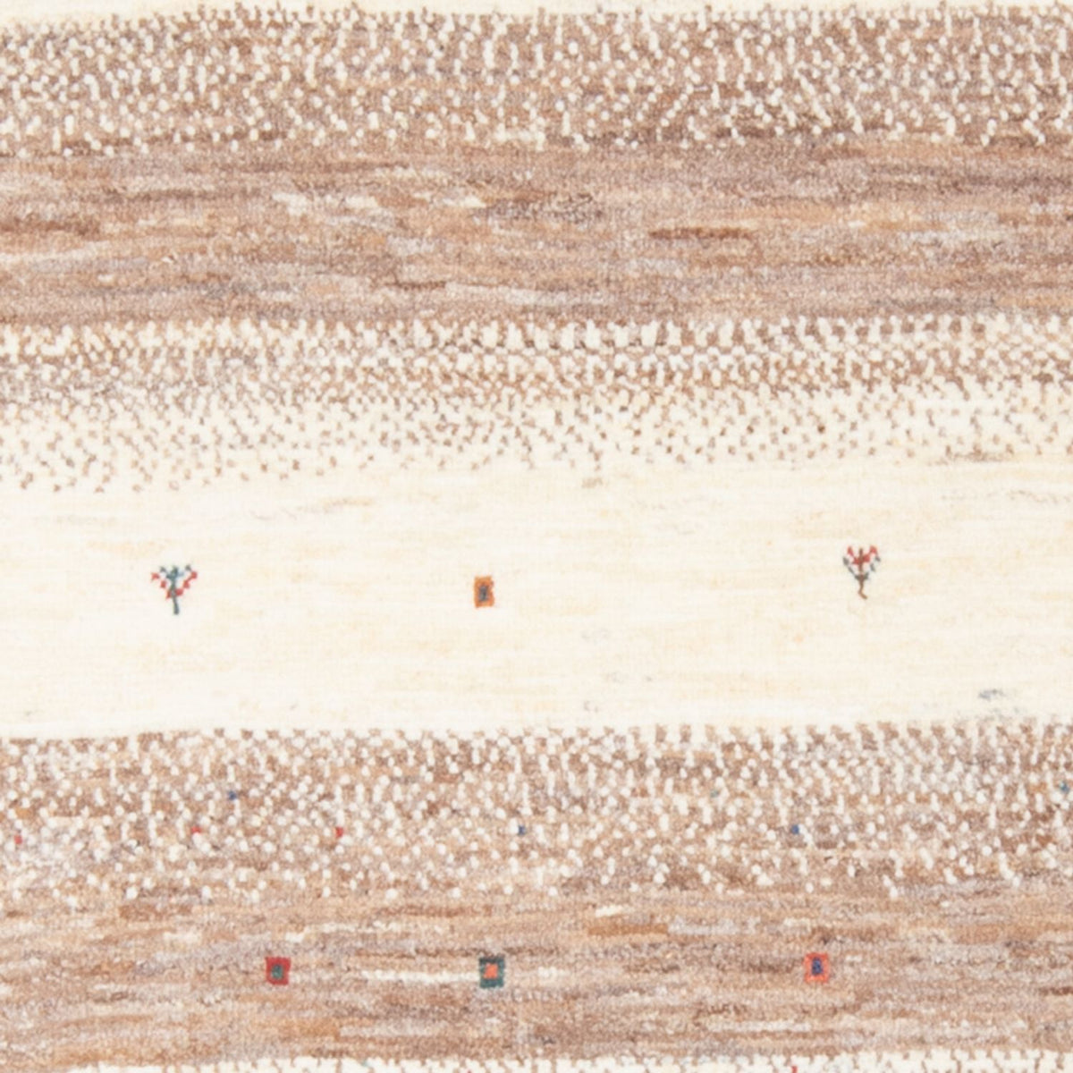 Tapis Gabbeh - Persan - 143 x 97 cm - multicolore