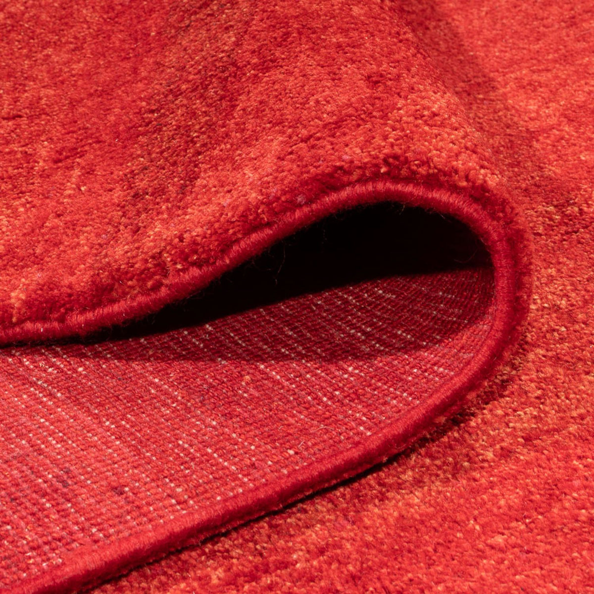 Tapis Gabbeh - Persan - 380 x 300 cm - rouge