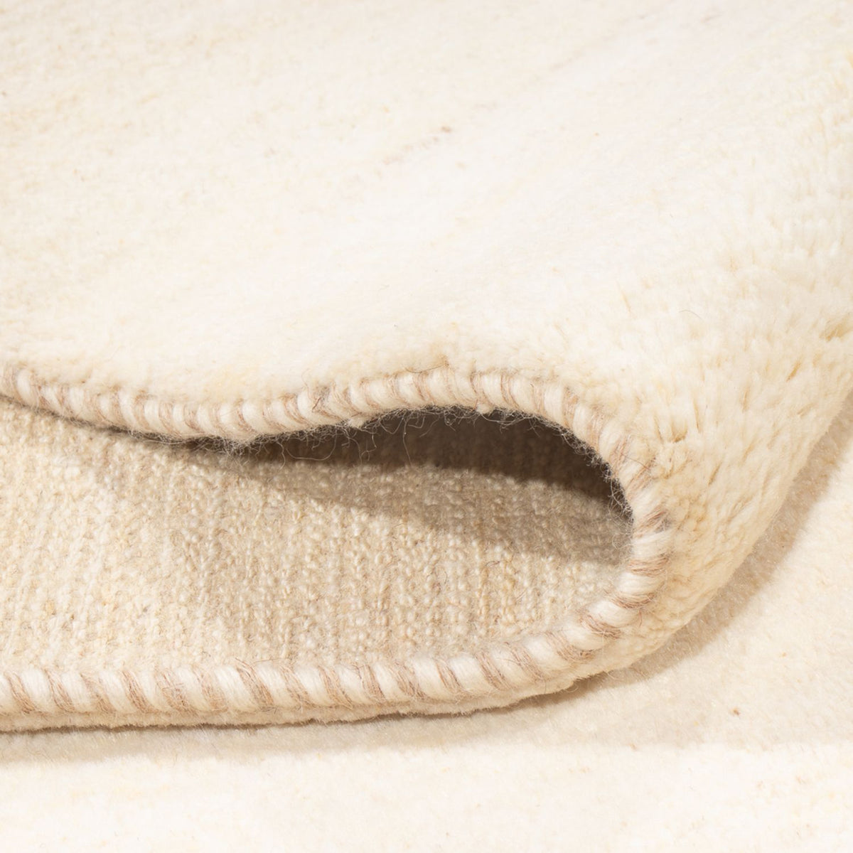 Tapis Gabbeh - Persan - 238 x 168 cm - crème