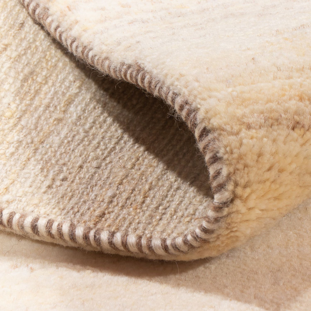 Tapis Gabbeh - Persan - 89 x 58 cm - beige